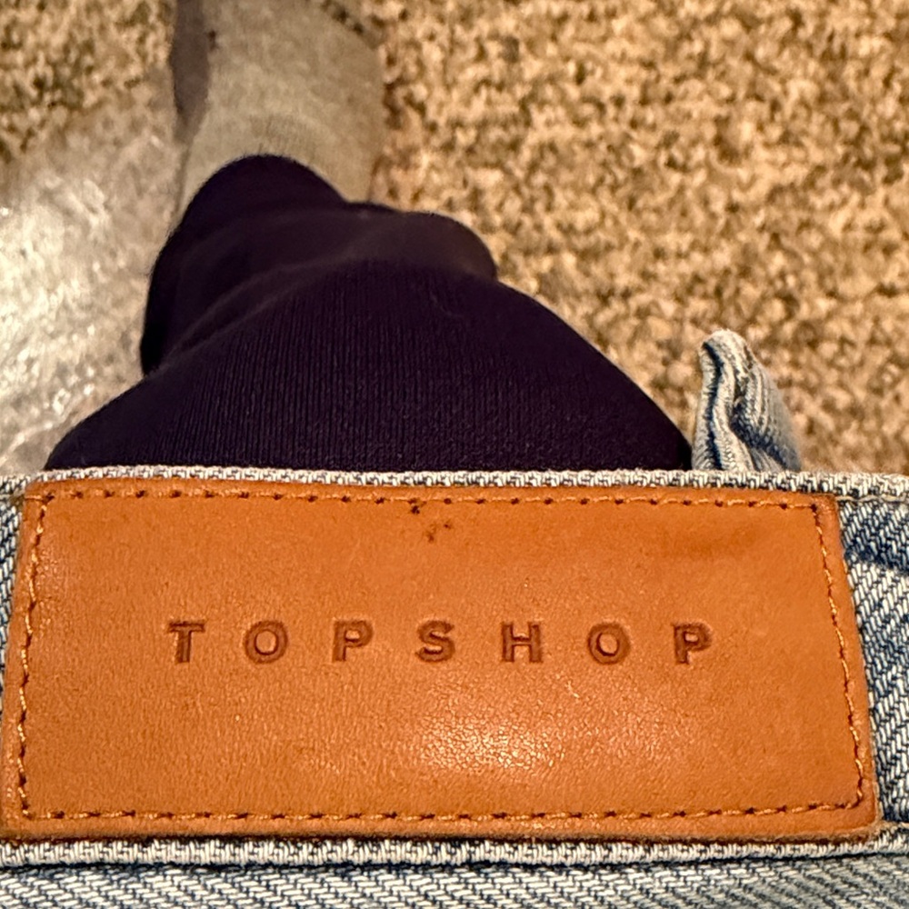 Topshop Light Blue Jeans shorts